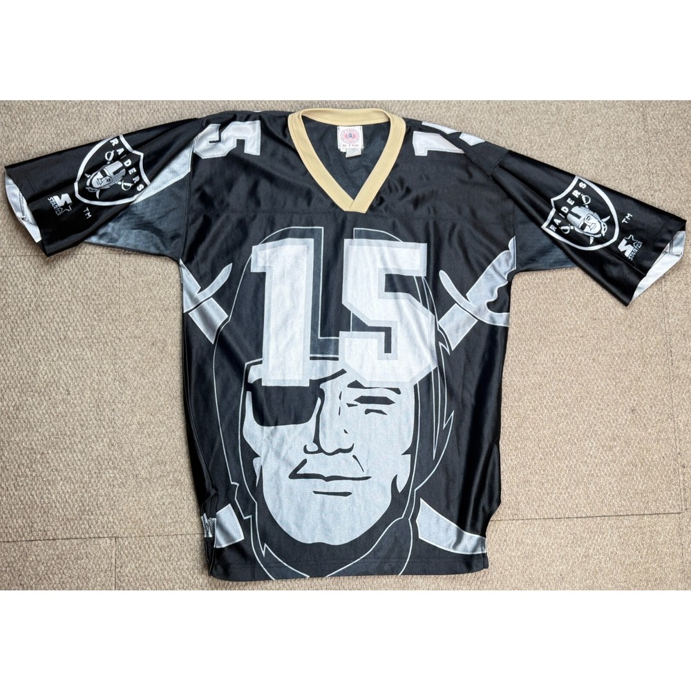 Starter‎ by J Plus Rare Vtg NFL Oakland Raiders Football Jersey Size XL